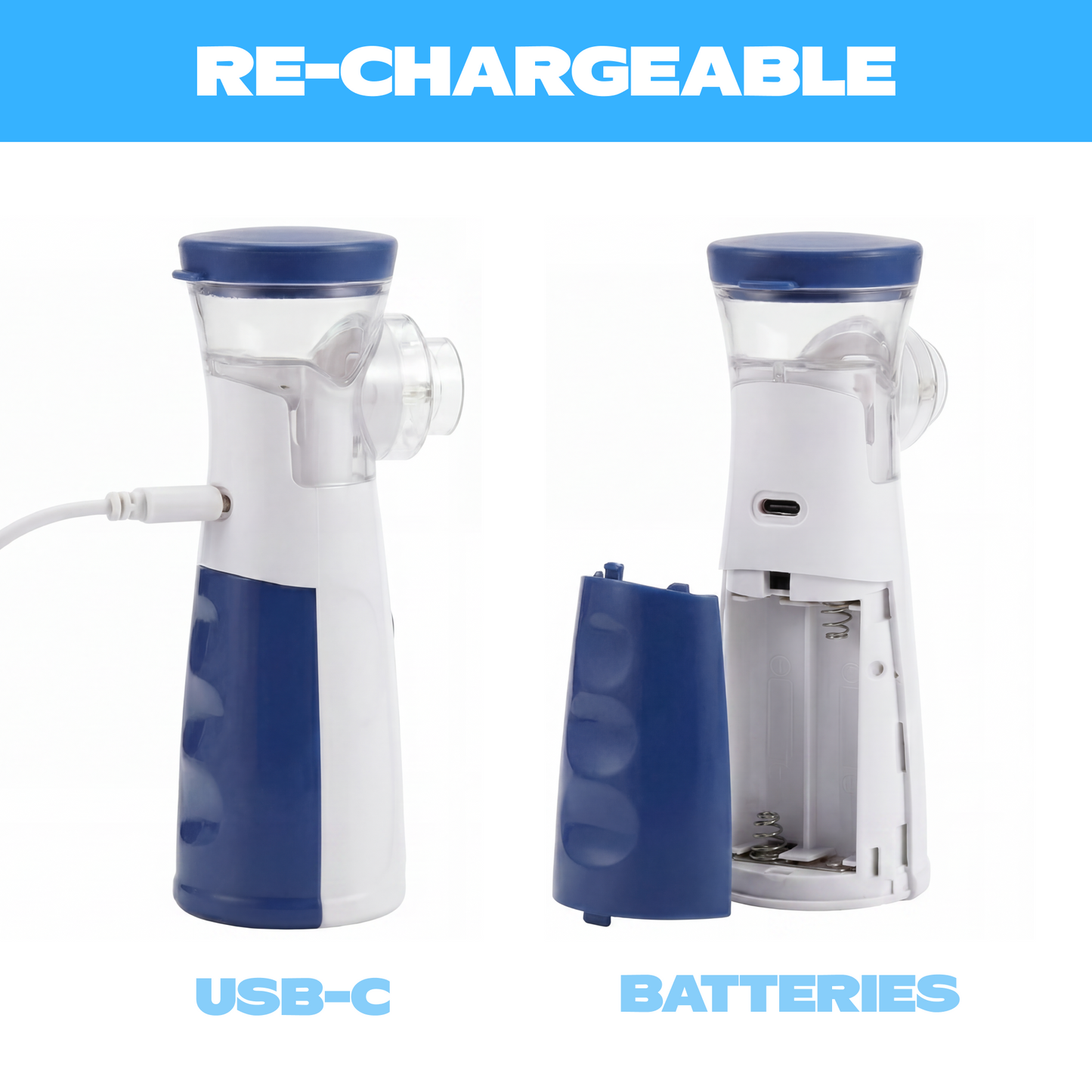 2-IN-1 Portable Nebulizer & Humidifier