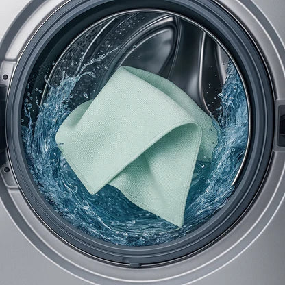 Premium Reusable Microfiber Cleaning Cloth Roll