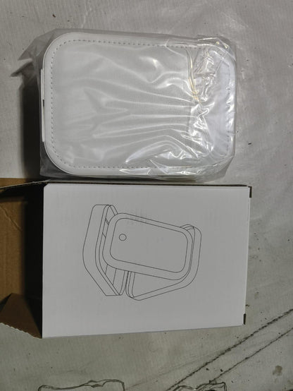 White Jewelry Box with LED Mirror