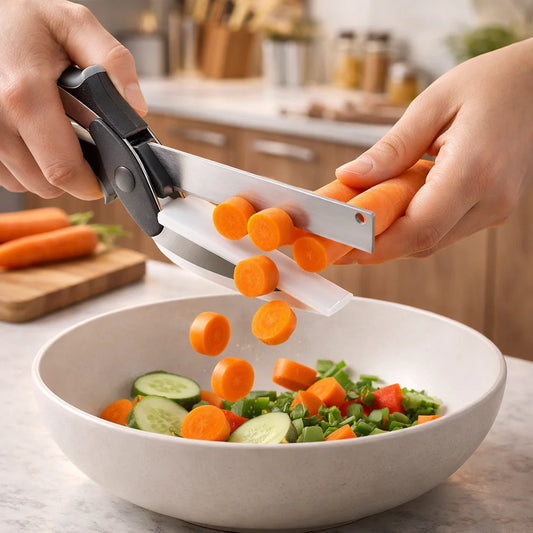 2-in-1 Smart Chopper & Knife