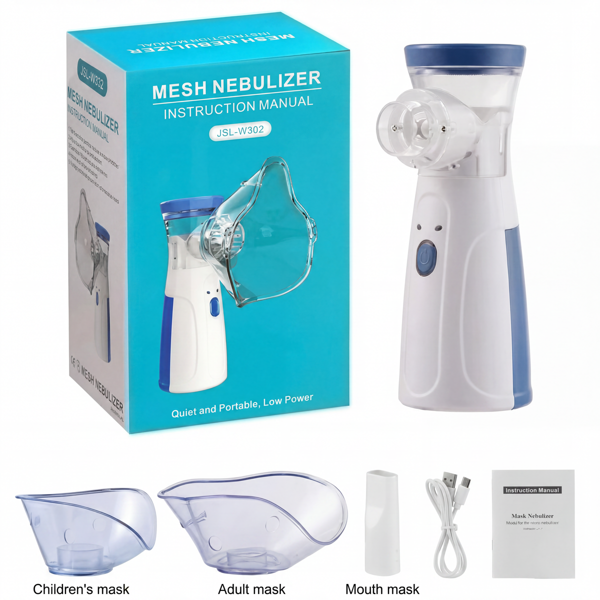 2-IN-1 Portable Nebulizer & Humidifier