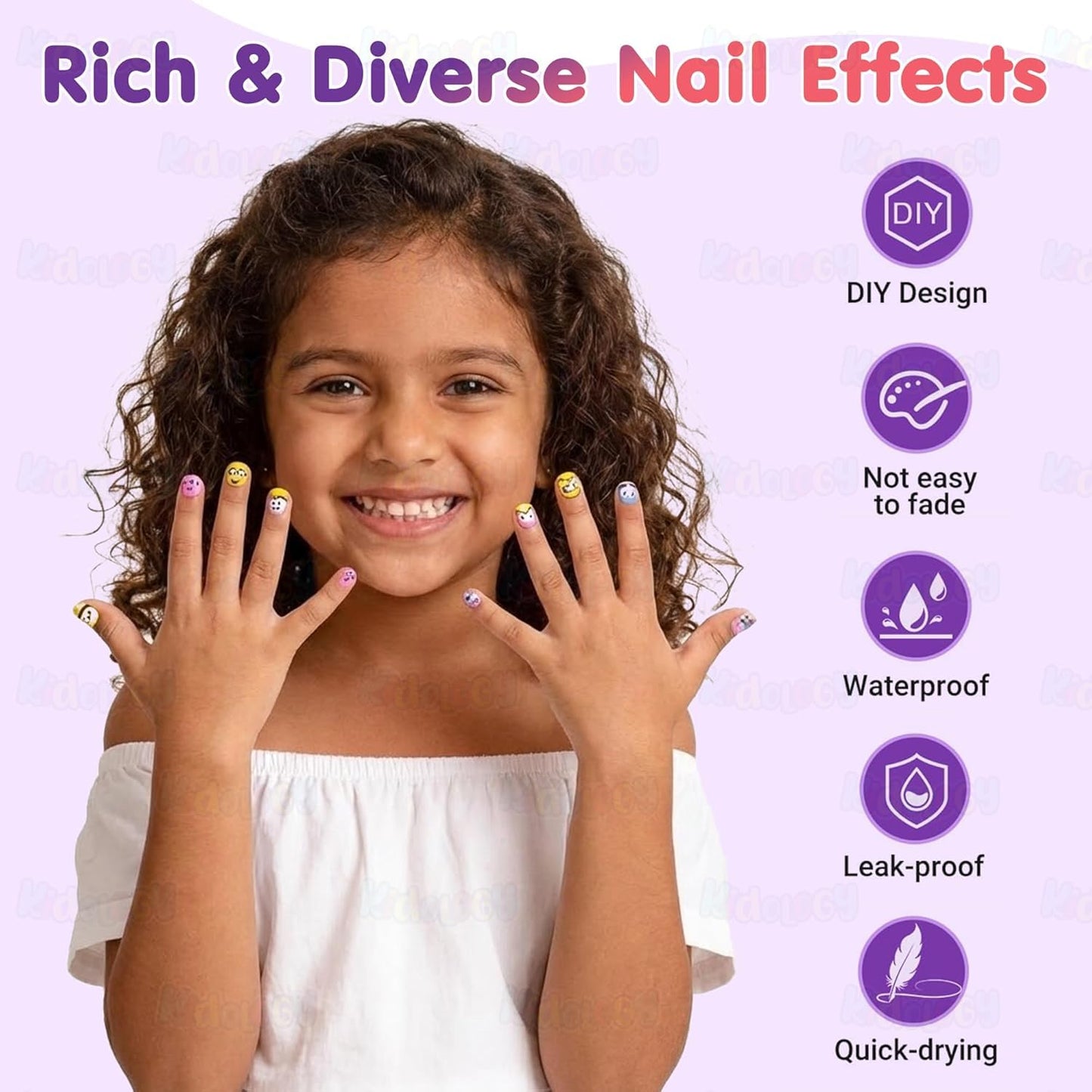 Nail Art Pens Set 12 Colors